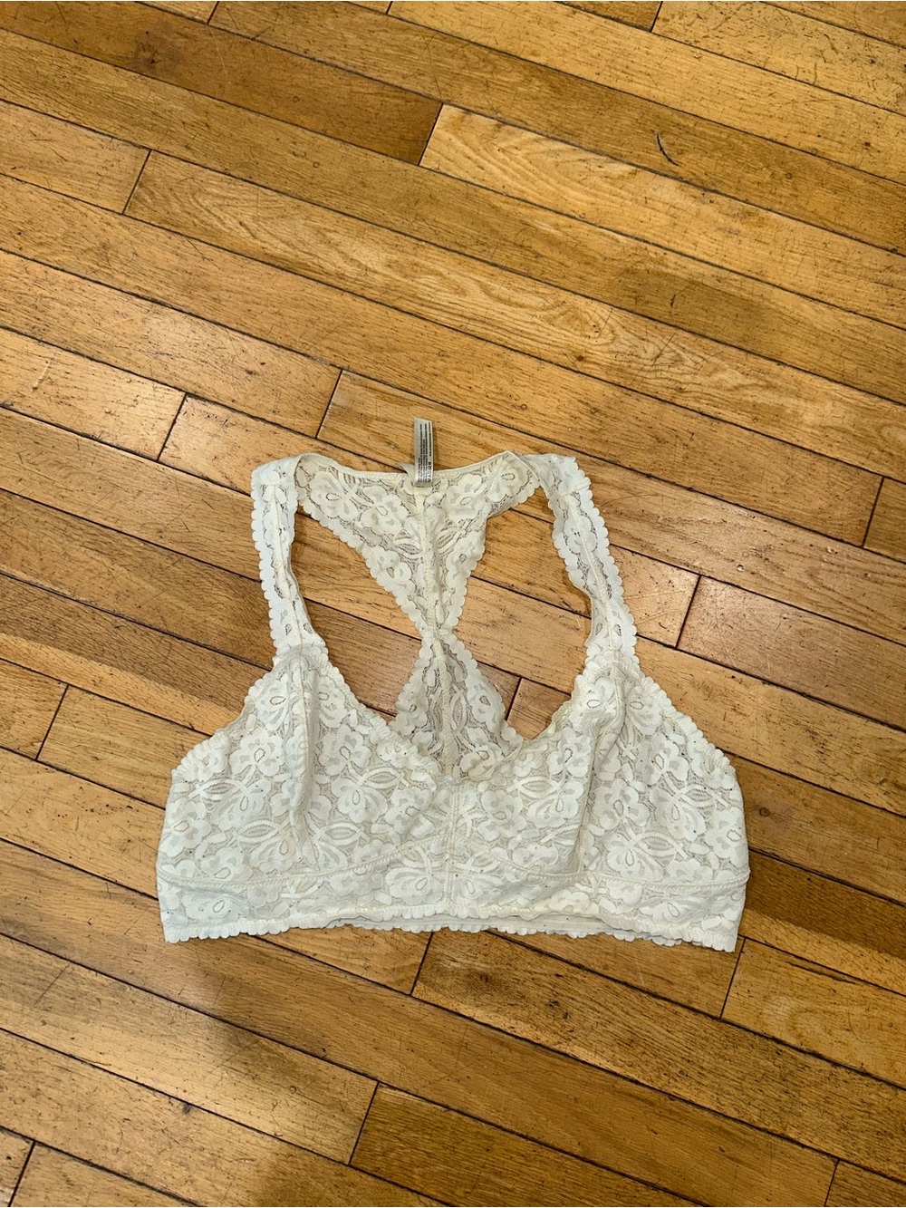 Woman’s Free People lace bra bralette
